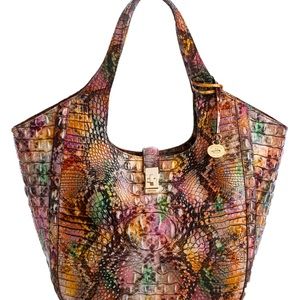 Brahmin Multicolor Satchel